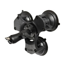 RAP-B-365-224-237U  RAM Twist-Lock Triple Suction Mount with 1/4