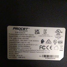 Wide-Temperature 83wt Gigabit PoE Injector Ver. 3.0 picture