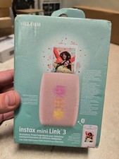 Fujifilm Instax Mini Link 3 Smartphone Printer Rose Pink Bluetooth Portable picture