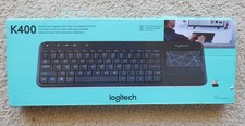 Logitech Wireless Keyboard, Built-In Touchpad (K400) - New picture