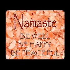 Namaste Be Well, Be Happy, Be Peaceful Mouse Pad yoga reiki peace meditation P11 picture