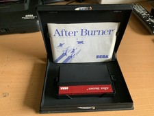 SEGA. Master System Game AFTERBURNER with Manual in Original Box picture