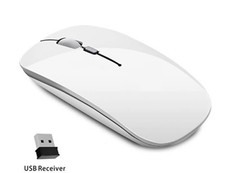 Slim Rechargeable Wireless 2.4G Portable Optical Silent Ultra Thin Computer picture
