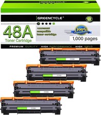 4PK CF248A 48A Toner Cartridges Fit For HP LaserJet Pro M15a M15w M16a M16w picture