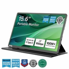 Plugable USBC-PDMON 15.6 Inch Portable Monitor 100W Pass-Through FHD 1080P picture