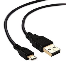 Micro USB Charger Cable 15FT Extra Long Durable 2.0 Fast Charge Cord Black picture