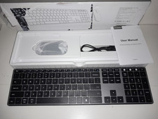 Seenda SKM64-3 Wireless Bluetooth Keyboard Mouse Combo for Windows and Mac NEW picture