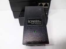 (LOT OF 10) ICREATIN 48V POE Injector Adapter Power Supply10/100Mbps picture