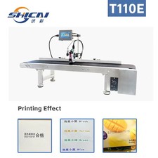 Inline Inkjet Coder Without Conveyor 12.7mm Expiry Date Printer for Paperboard picture