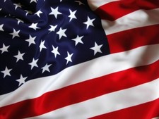 XL USA FLAG Stars and Stripes American Lock end Anti slip MOUSE PAD 10 x 8 inch  picture