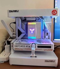 Open Frame MATX PC Case, 3D Printed Sea View Chassis for ATX Power Supply picture