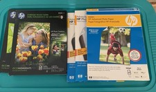 Bundle of 5 HP Glossy Photo Paper 50 Sheets 8 1/2 x 11” picture