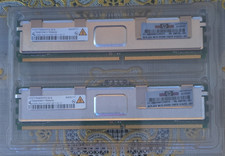 HP 1GB Kit (2x512MB) DDR2 FB-DIMM PC2-5300F ECC 240-Pin 398706-051 picture