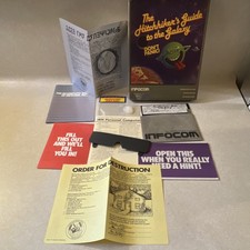 Infocom The Hitchhiker's Guide to the Galaxy IBM PC PCjr 5.25