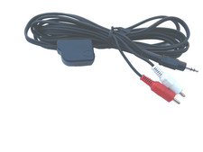 Lot 10 stereo 3.5 mm to 2 RCA M/M, connect 3.5 Aux. to 2 RCA w/ 3.5 breakout box picture