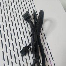 EVGA SuperNOVA 1600 T2  5 pin to 4X SATA DRIVER POWER cable,Braided picture
