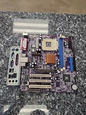 TESTED, USED AMD ECS L7VMM2 Motherboard With I/O Shield picture