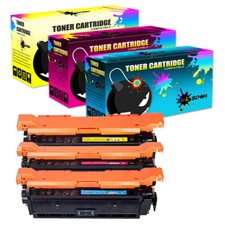 3 CMY Toner replace for HP CF451A CF453A CF452A 655A Color LaserJet M653dh M652n picture