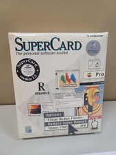 Vintage 1989 Silicon Beach SuperCard for Macintosh Version 1. 5 New Sealed picture