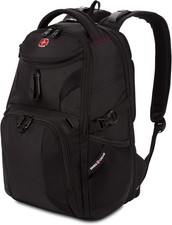 SwissGear Mini 1900 Scansmart Slim Version Laptop Backpack, 16-Inch, Black  picture