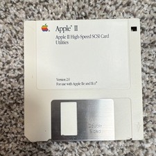 Apple II High-Speed SCSI Card Utilities Disk v2.0 P/N 680-3507-A picture