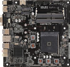 100% Tested FOR Asrock A320TM-ITX AMD Ryzen Thin ultra-thin Mini Motherboard picture