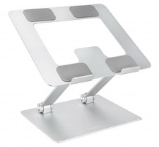 Amazon Basics Sturdy and Portable Ergonomic Laptop Stand for Desk Height picture