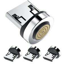 Ankndo Magnetic Phone Cable Adapter [4-Pack] Connector Tip Micro USB  picture