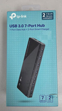 TP-Link Powered USB Data Hub UH720 USB 3.0 7-Port  2-Port Smart Charger Power picture
