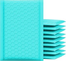 SuperPackage® 200 #5  10.5 X 15 Poly Bubble Mailers Padded Envelopes-Teal picture