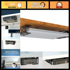 Under Desk CPU Holder for Laptop/Mini PC Storage, Fits Dell, Mac & More picture