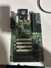 Vintage Freetech P6F100 Socket 370 Motherboard + Celeron 400mhz + 32m READ picture