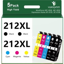 212XL T212XL Ink Cartridges  For Epson WorkForce WF-2830 WF-2850 XP-4100 4105 picture