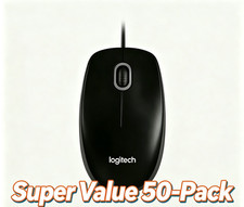 New Logitech B100 Wired USB Mouse Clearance – 50-Pack Bundle,  picture