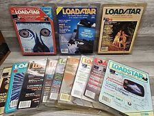 Lot of 12 Vintage 1980's Commodore 64 Loadstar Game Software Magazines On Disk picture