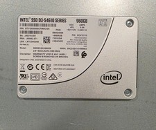 INTEL SSD D3-S4610 SERIES 960GB - Performance: 100% - Health: 96% - Excellent picture