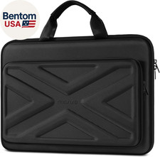 15.6 16 Inch Laptop Hard Case Shockproof Waterproof Sleeve Black picture