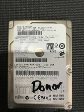 Fujitsu DONOR Hard Drive 160GB MJA2160BH For Parts / Repair picture