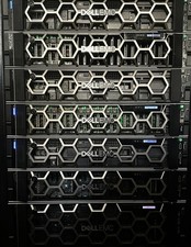 DELL R740 8LFF Server 2x Gold 6152 2.1GHz =44 Cores H740p 4xRJ45 picture