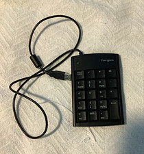 Targus PAUK10U USB Wired Numeric Keypad Number Pad w/ Num Lock Black picture