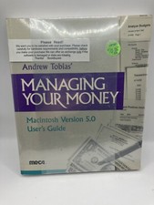 Vintage Andrew Tobias' Managing Your Money Version 5.0 MAC Meca 1992 picture
