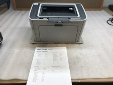 HP LaserJet P1505N Monochrome Laser Printer w/Toner & Power Cable *READ* picture