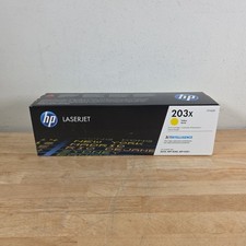 HP 203X Yellow LaserJet Toner Cartridge CF542X New Sealed Read Desc  picture