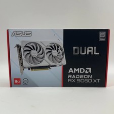 New Asus Radeon RX 9060 XT Dual 16GB GDDR6 Graphics Card DUAL-RX9060XT-16G-WHITE picture