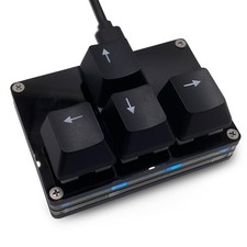 Mini 4-Key Keypad WASD Arrow Key Keycaps Keyboard One-Handed Mechanical Gamin... picture