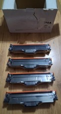 (4-PK) 210A Toner High-Yield W/Chips for HP 4201dn/4301dw. NEW FACT. SEALED PKGS picture