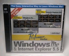 Professor teaches Windows ME & Internet Explorer 5.5 CD ROM 2000 NEW B499 picture