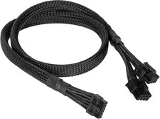 CORSAIR - 12-Pin GPU Power Cable, Sleeved - Black picture