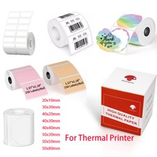 1 Roll Self-Adhesive Thermal Label Sticker Paper for Phomemo M110/M200 Printer picture