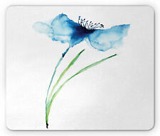 Ambesonne Wild Floral Mousepad Rectangle Non-Slip Rubber picture